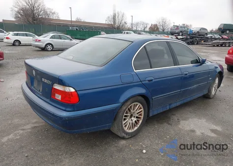 2001 BMW 530Ia from USA, damaged, VIN WBADT63401CF04820